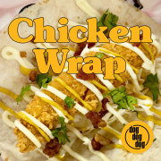 CHICKEN WRAP 메뉴 사진(네이버)