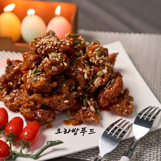 닭강정 메뉴 사진(네이버)