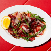 비프카르파쵸 메뉴 사진(네이버)