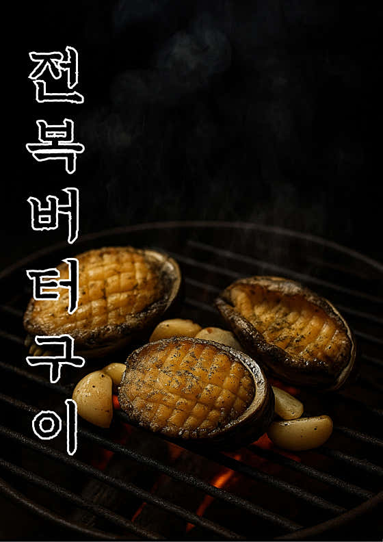 전복 버터구이 메뉴 사진(네이버)
