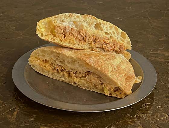 풀드포크 치아바타 샌드위치 메뉴 사진(네이버)