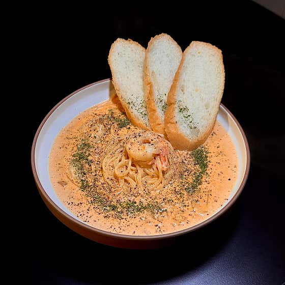 쉬림프로제파스타 메뉴 사진(네이버)