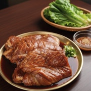 돼지갈비 250g 메뉴 사진(네이버)
