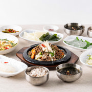 🥩소불고기 한상(1인주문가능) 메뉴 사진(네이버)