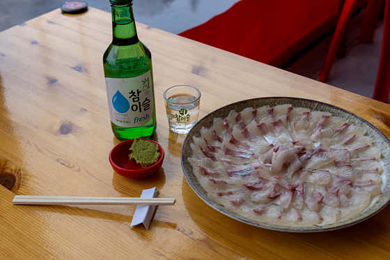 모듬회 (제철, 국내 자연산) 메뉴 사진(네이버)