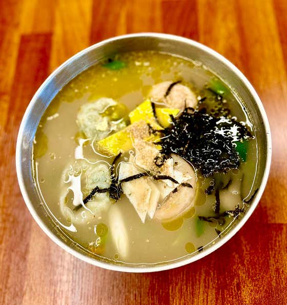 사골만두국 메뉴 사진(네이버)
