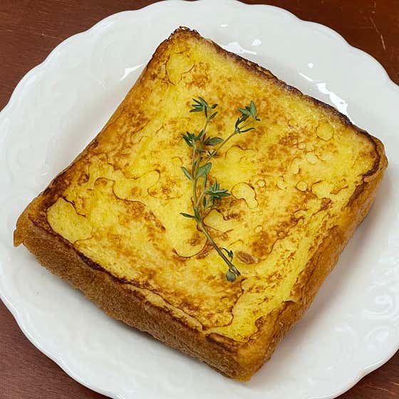 떰즈업표 프렌치 토스트 (겨울) 메뉴 사진(네이버)