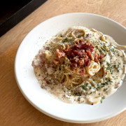 크림 파스타 메뉴 사진(네이버)