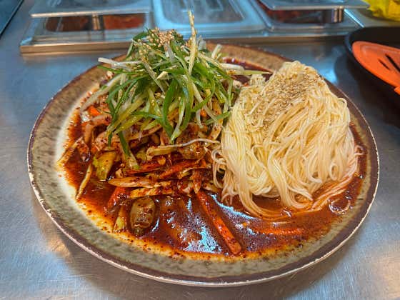 골뱅이소몀 메뉴 사진(네이버)