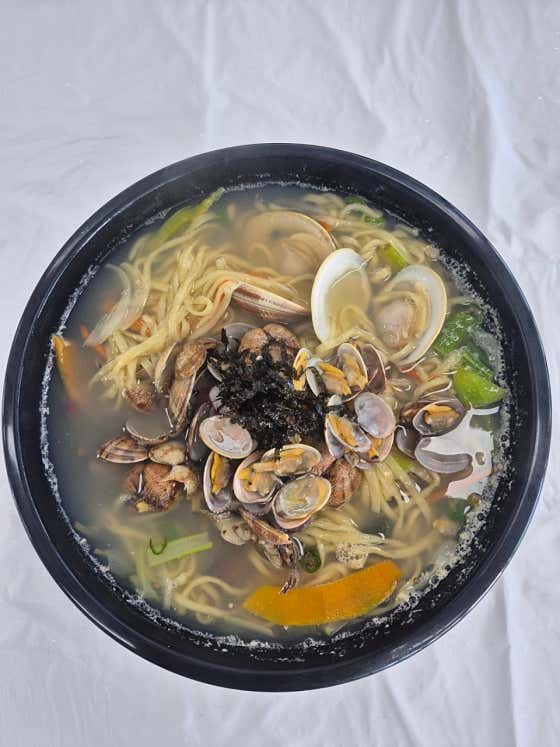 바지락칼국수 메뉴 사진(네이버)