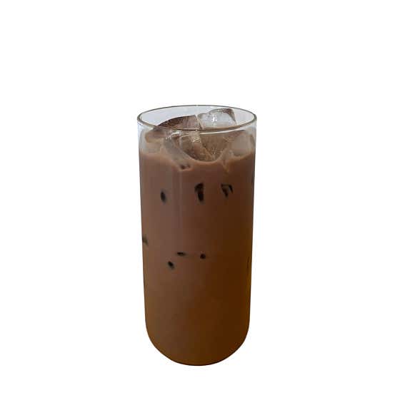 더블리얼초코라떼 메뉴 사진(네이버)