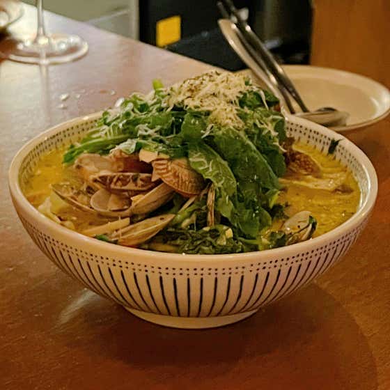 남해 바지락 술찜 메뉴 사진(네이버)