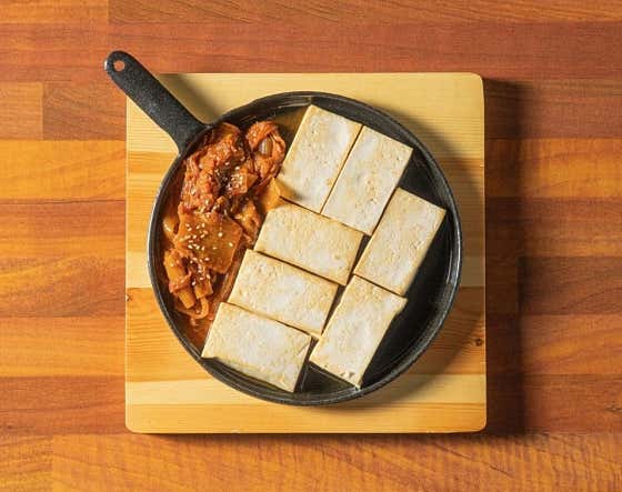 들기름 두부김치 메뉴 사진(네이버)