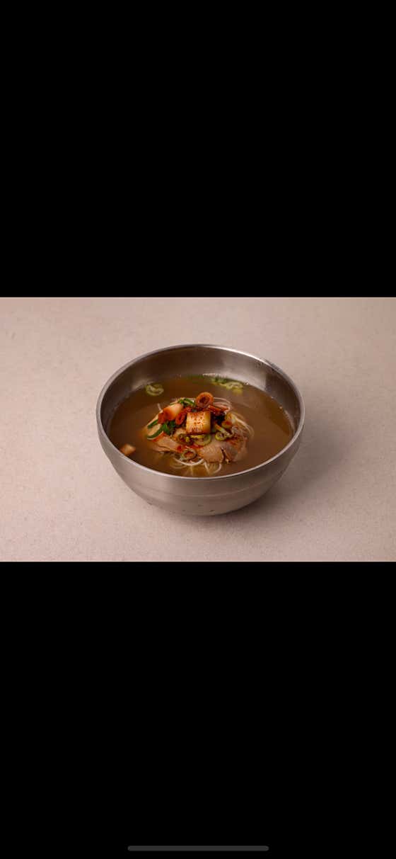 멸치고기국수 메뉴 사진(네이버)