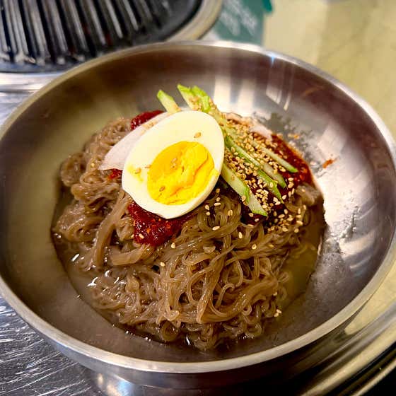 물/비빔냉면 메뉴 사진(네이버)