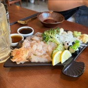 명란광어무침 메뉴 사진(네이버)
