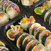 통통샐러드김밥 메뉴 사진(네이버)