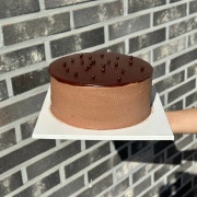 라즈베리 가나슈홀케이크(미니~3호) 메뉴 사진(네이버)