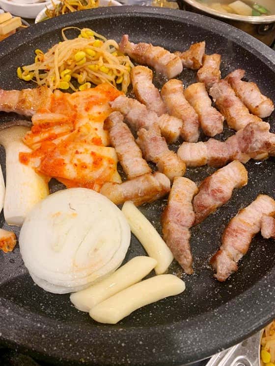 삼겹살 메뉴 사진(네이버)