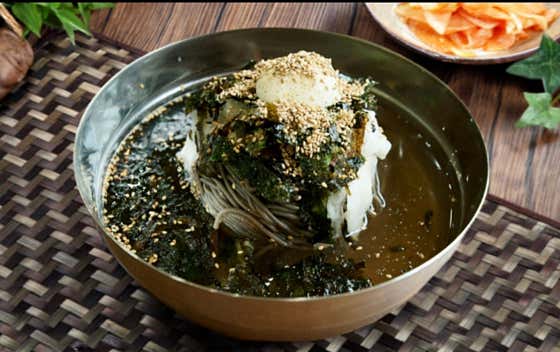 물막국수 메뉴 사진(네이버)