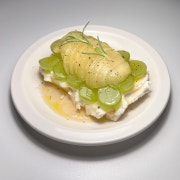 리코타 치즈 토스트 메뉴 사진(네이버)