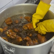 명품 족발 메뉴 사진(네이버)