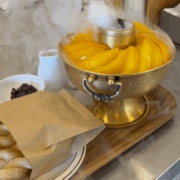 신선로 망고빙수 메뉴 사진(네이버)