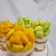 망고 몽떼케이크 메뉴 사진(네이버)