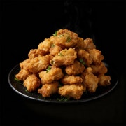 순살치킨(100% 국내산 닭다리살) 메뉴 사진(네이버)