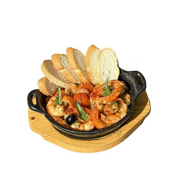 메이데이 감바스(&바게트빵6pc) 메뉴 사진(네이버)