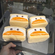 생망고 오리 후르츠산도🐤 메뉴 사진(네이버)