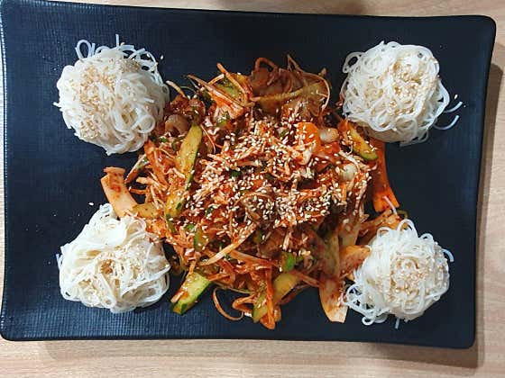 골뱅이무침(+소면) 메뉴 사진(네이버)