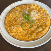 쉬림프 투움바 리조또 메뉴 사진(네이버)