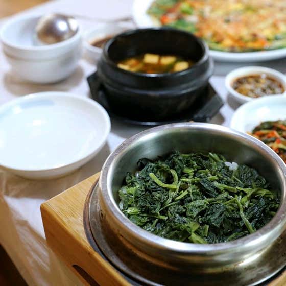 곤드레솥밥 메뉴 사진(네이버)