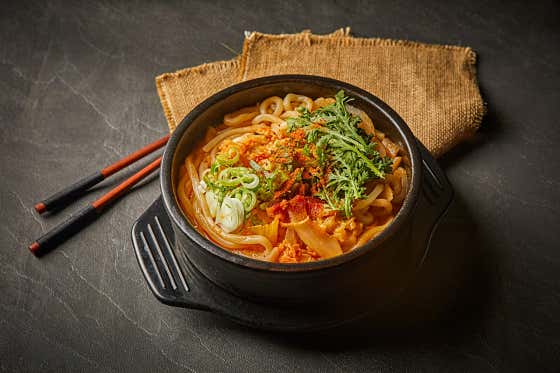 김치우동 메뉴 사진(네이버)