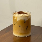시나몬 크림 라떼 메뉴 사진(네이버)