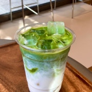 말차라떼 메뉴 사진(네이버)
