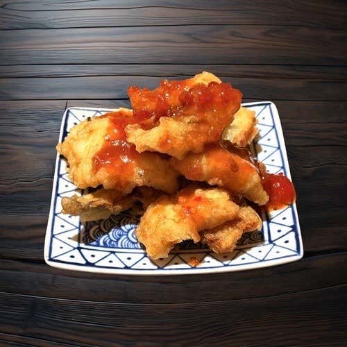 맛보기 장어탕수육 메뉴 사진(네이버)
