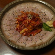 냉수육 겉절이 메뉴 사진(네이버)