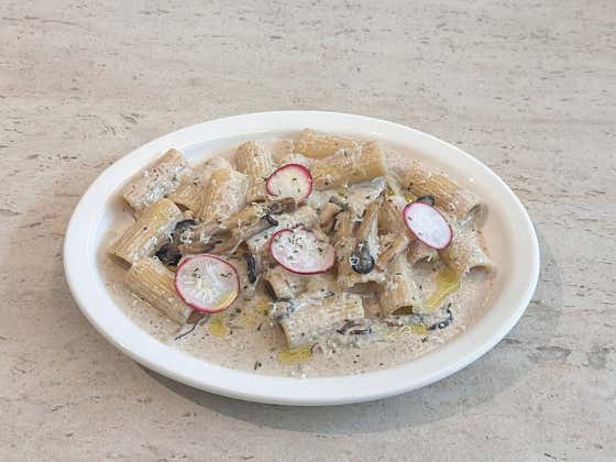 트러플크림파스타 메뉴 사진(네이버)