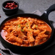 튤립국물닭발 메뉴 사진(네이버)