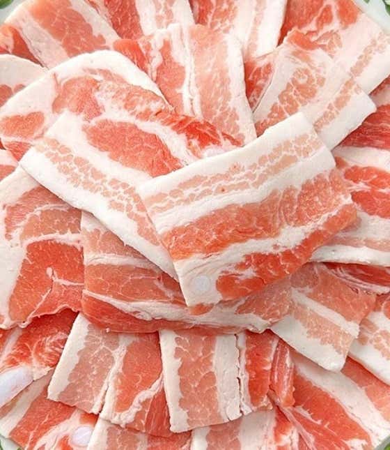 삼겹살(암돼지)200g 메뉴 사진(네이버)