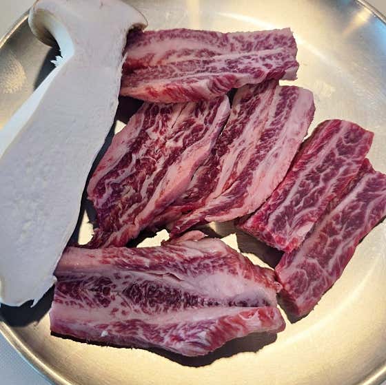 갈비살 (150g) 메뉴 사진(네이버)