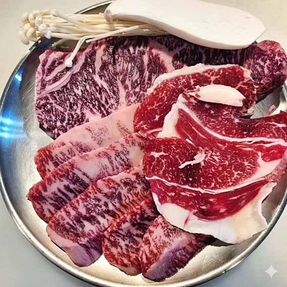 청당 반마리세트 메뉴 사진(네이버)