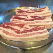 생삼겹살 메뉴 사진(네이버)