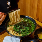 부추국수 메뉴 사진(네이버)