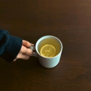 생 레몬차 메뉴 사진(네이버)
