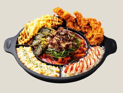 All in 떡볶이 메뉴 사진(네이버)