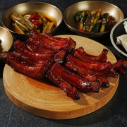 손오공 화염쪽갈비 메뉴 사진(네이버)