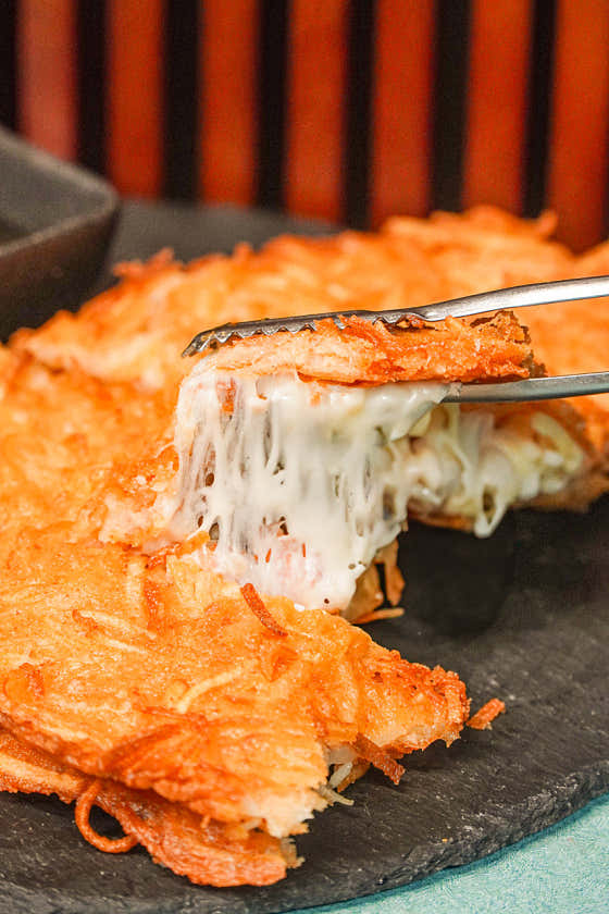 [바삭한 깊은풍미] 명란치즈감자전 메뉴 사진(네이버)